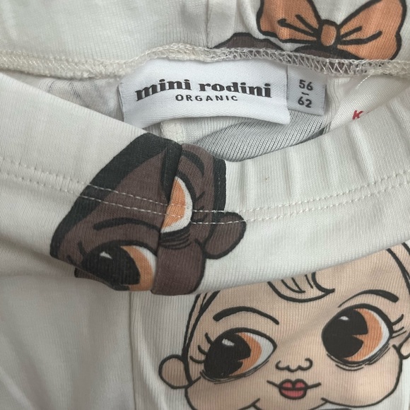 Mini Rodini faces leggings - Picture 4 of 4